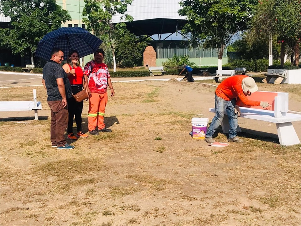 Prefeitura realiza obra de revitalização da Praça do Terminal Rodoviário